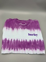 Hurley Tie Dye Everyday Washed + Wave SS T-Shirt. 100% Cotton, Sz XL Mens