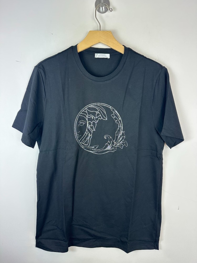 Authentic *CLG* Versace Collection V800683S Crew Neck T-Shirt – L