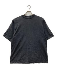 Authentic BALENCIAGA Back Logo Printed T-shirt L Black Men 698816 TMVN4 #7604