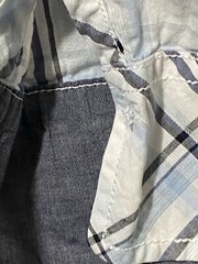 BKE Mens Button Down XL Slim Fit **missing Buttons** Western Theme