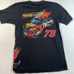 Martin Truex Jr Shirt Mens Small Black Furniture Row 78 NASCAR Graphic Tee