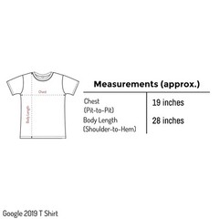 Google 2019 Tech Challenge Arcade T Shirt Canvas Adult MEDIUM