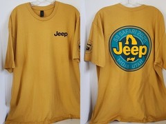 NEW Authentic 2025 JEEP 59th Moab Easter Safari Short Sleeve Event Tee RARE XL