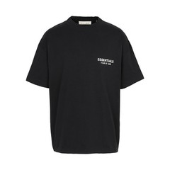 FEAR OF GOD Essential Short Sleeve T Shirt 125AS264171F VINTAGE BLACK NEW ITEM