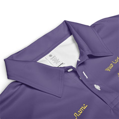 Personalized Name Past Master Making Men BETTER From the Ground Polo Shirt S-5XL