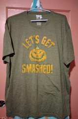 Press Lab “Let’s Get Smashed” Pumpkin Tee Shirt 2XL
