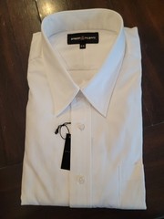 NWT Robert Talbott 75th Anniversary Dress Shirt White 18-35 Limited Ed Bagged