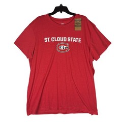 Rivalry Threads St Cloud State Huskies Mens 2XL T-Shirt Red NCAA Collegiate NWT