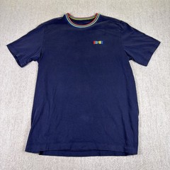 Nike FC Barcelona T Shirt Mens Large Navy Soccer Futbol Graphic Tee Barca FCB