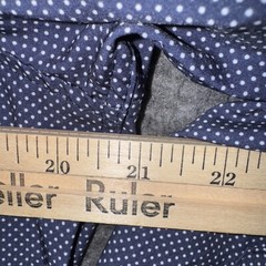 Con.struct Men Performance 4 Way Stretch Button Up Shirt Blue Polka Dot Sz M NEW