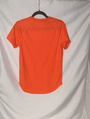 Carhartt Force Orange Solid Pocket Logo Crew Neck Tee Men’s Relaxed XS