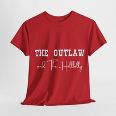 Outlaw and Hillbilly Unisex Heavy Cotton Tee