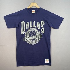 Nutmeg Mills T Shirt S Cowboys Club SS Single Stitch 90s Vintage USA