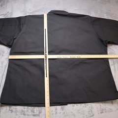 Propper Public Safety 3XLR Black Button Up Short Sleeve Lightweight Uniform Mens