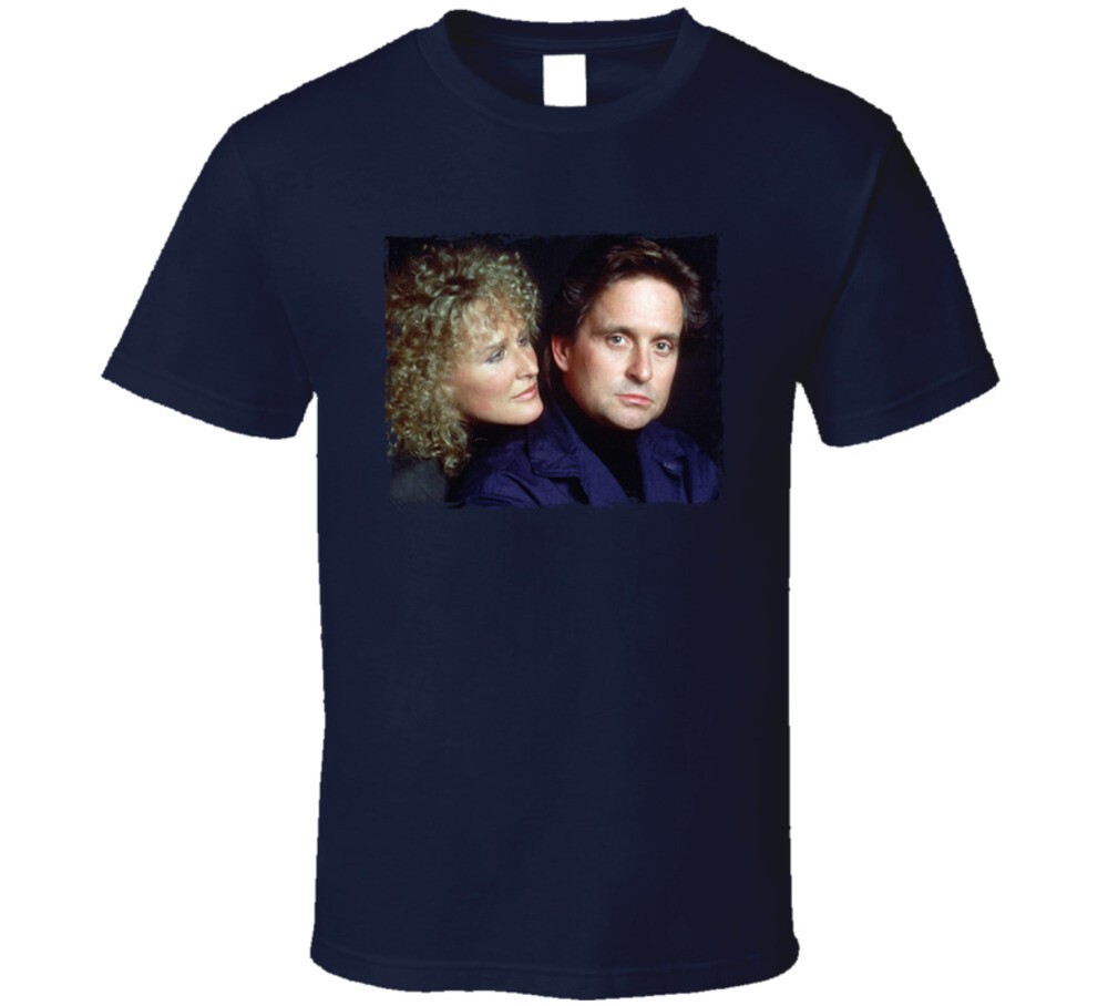 Fatal Attraction Glenn Close Michael Douglas Movie Fan T Shirt