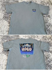 ***Ghost Buzzards Weird Fish*** T Shirt Vintage Retro Graphic Tee Grey 3XL