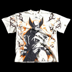 Civil Regime: Wolverine Men’s White Short Sleeve Graphic T-Shirt XL