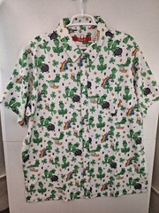 Shinesty St. Patrick’s Day Button Front Shirt NWT Men’s 2XL Partying Leprechaun