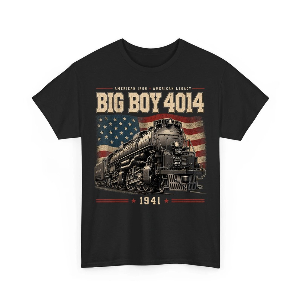 Big Boy 4014 Legacy Steam Locomotive Railroad Train Engine Unisex T-Shirt