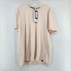 Threads 4 Thought Men’s Large Off-White Luxe Jersey Henley NWT