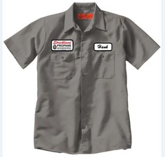 HANK STRICKLAND PROPANE Funny Patch Work SHIRT Halloween costume king of hill
