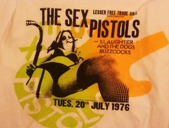 Vintage THE SEX PISTOLS 1977 Shirt Short Sleeve White Unisex S-5XL EM0303