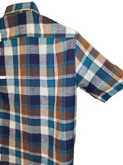 Daniel Cremieux Mens Small Button Up Plaid Shirt, Multicolor, Pocket, Slit Sides