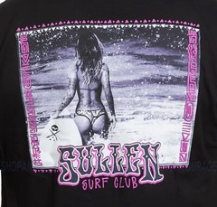 Sullen Art Collective 90s Surf Club Premium SCM6402 Short Sleeve T-shirt For Men