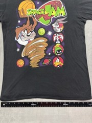Warner Bros Space Jam Medium Authentic Graphic Print Shirt Bugs Bunny Taz