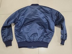 RARE! VTG MTA TRANSIT NYC EAST NEW YORK DEPOT BOMBER JACKET UNIFORM SzM USA MADE