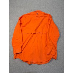 Beretta Mens Blaze Orange Long Sleeve Shooting Shirt XXL Vented Hunting Cotton