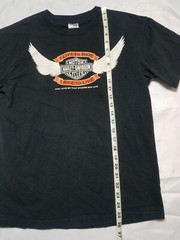 Delta Pro Weight Medium Black 2008 Harley Davidson Full Metal Blood T Shirt