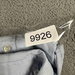 Mott & Bow Chambray Button Up Long Sleeve Shirt Men’s Large Blue Cotton