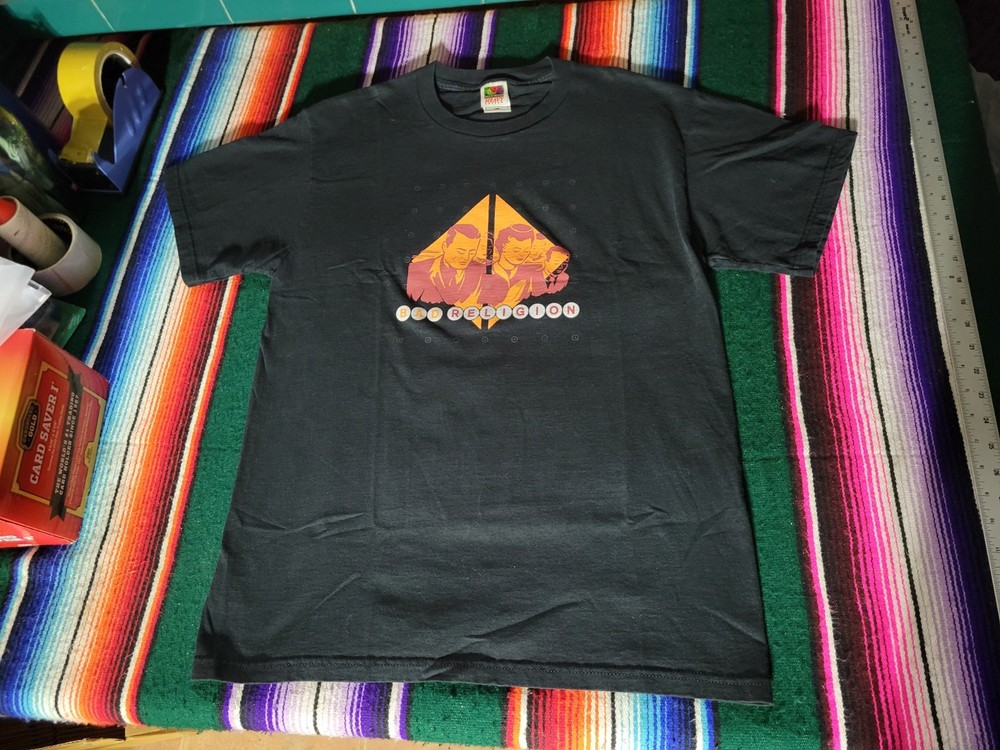 Vintage Bad Religion Epitaph Punk Band Tee T-Shirt Size Large DS