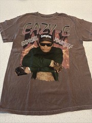 Easy-E Express Yourself Brown Graphic T-Shirt Size Medium