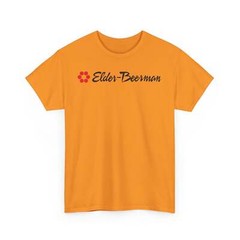 Elder-Beerman Red Hexagon Pattern Department Store Logo T-Shirt