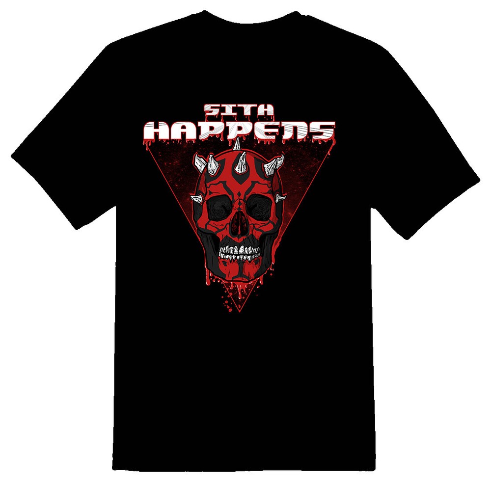 Sith happens black or white tee
