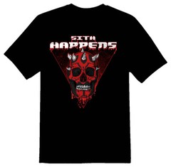 Sith happens black or white tee
