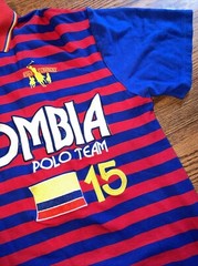 Colombia #15 XXL Sports Star Company Polo Team Shirt Mens 2XL Street wear EUC