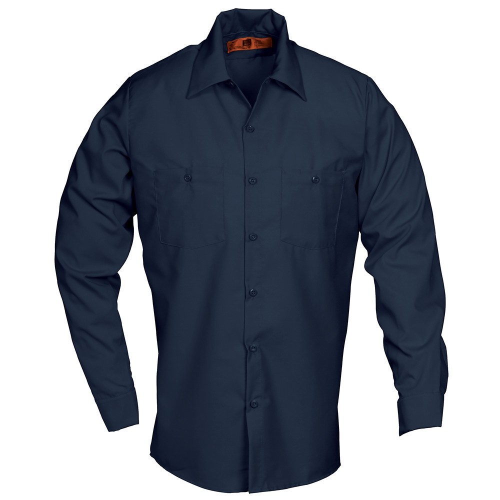 NEW Reed Work Shirts Solid Color Button Down Mechanic Technician Auto Uniform
