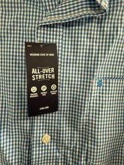 IZOD Men’s Button Down Long Sleeve Dress Shirt Blue Revival Size 2XLT Big & Tall