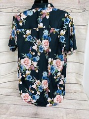 BLEECKER & MERCER Men’s Sz XL Floral Tropical Short Sleeve Casual Shirt