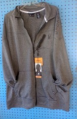 Spyder Active Lightweight Full Zip Sweater 2XL Logo Front Pockets