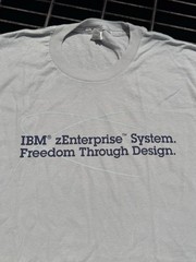 IBM Technology Computer Design VTG Tech Apple Microsoft T Shirt XL