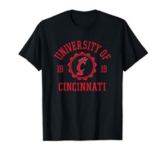 Elite Authentics Cincinnati Bearcats Stamp Officially Licensed T-Shirt