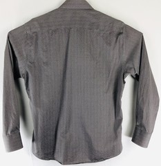 Men’s Button up Shirt Size L Select Long Sleeves Gray White by Khaki Surplus