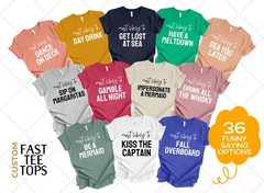 Most Likely to Cruise Shirt Funny Family Matching Cruise Vacation Tee