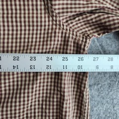 King Ranch Main House Button Down Western Shirt Men’s 2XL Brown Gingham Plaid