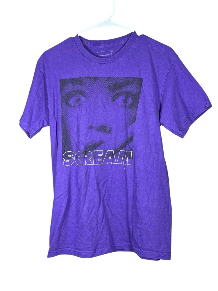 Dumbgood Scream Movie Graphic Tee Purple T-Shirt Men’s Size M Horror Cult