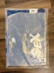 Sp5der Blue Scribble Tee Size Medium Brand New with Tags